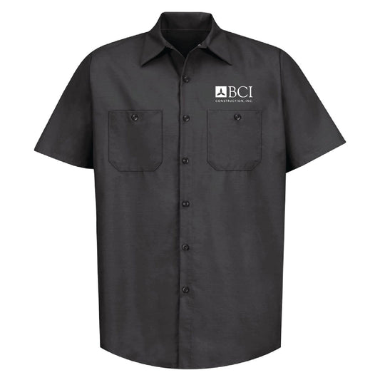 BCI Industrial Short Sleeve Work Shirt - DSP On Demand