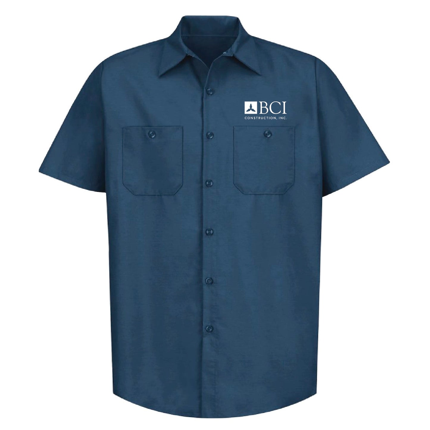 BCI Industrial Short Sleeve Work Shirt - DSP On Demand