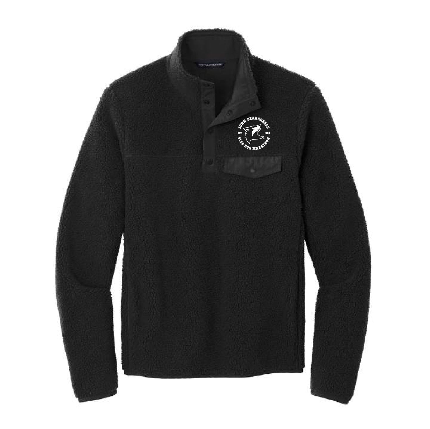 Beargrease Camp Fleece Snap Pullover - DSP On Demand