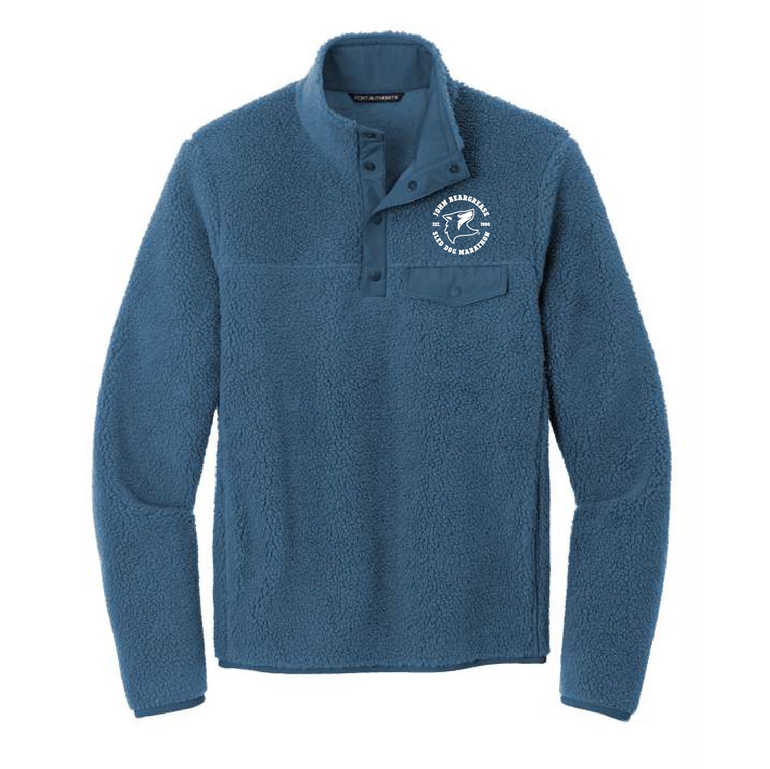 Beargrease Camp Fleece Snap Pullover - DSP On Demand