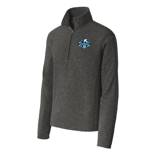 Beargrease Heather Microfleece 1/2-Zip Pullover - DSP On Demand