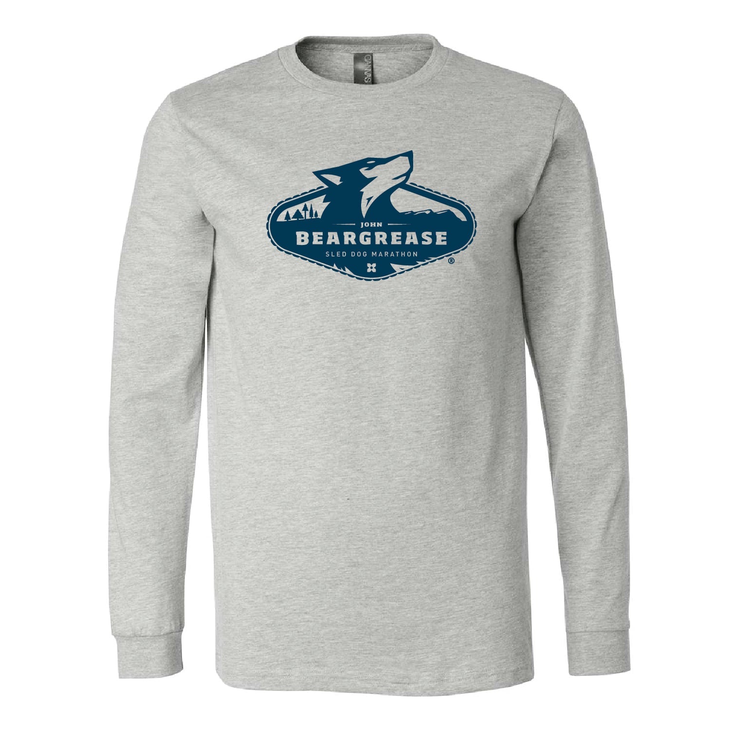 Beargrease Unisex Heather CVC Long Sleeve Tee - DSP On Demand