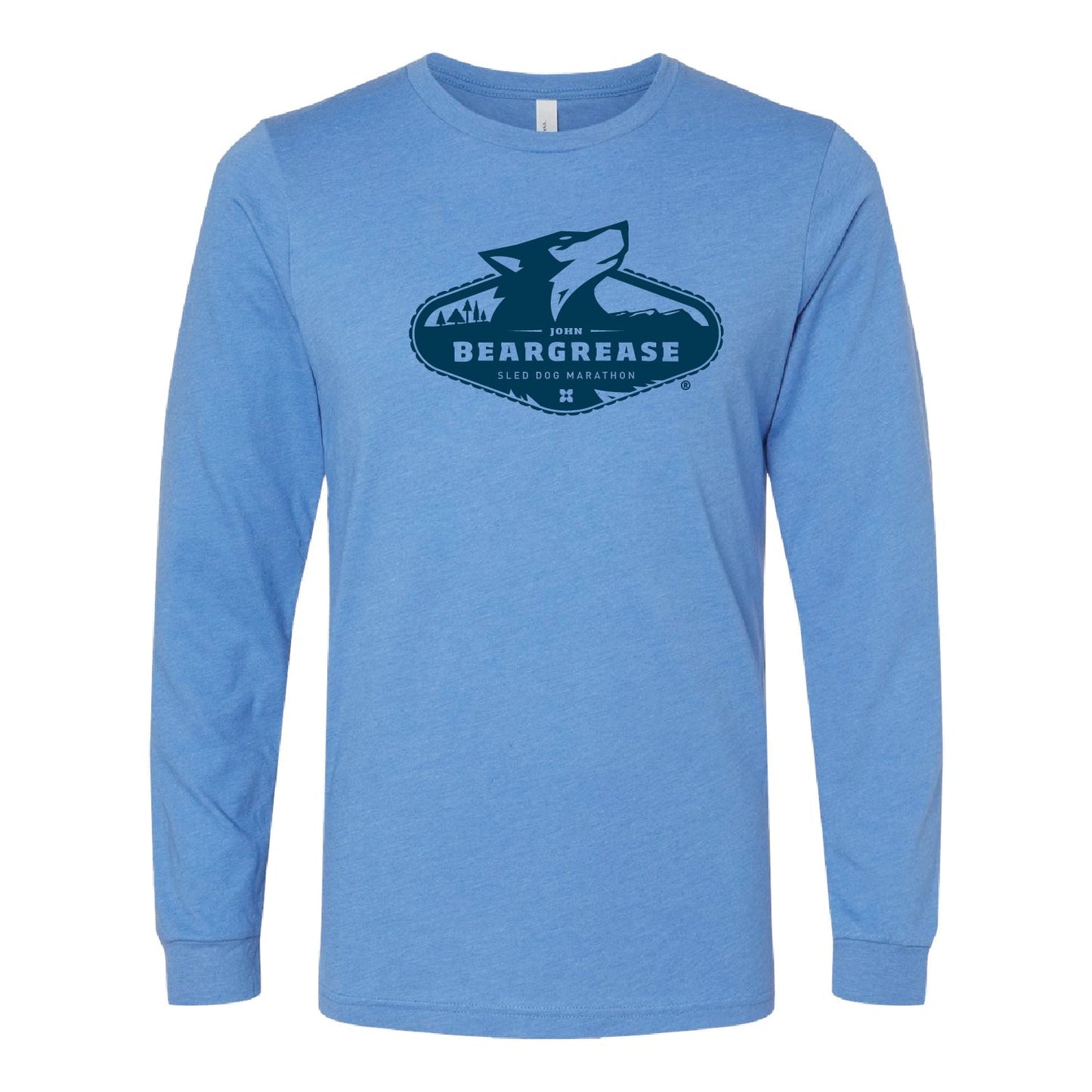 Beargrease Unisex Heather CVC Long Sleeve Tee - DSP On Demand