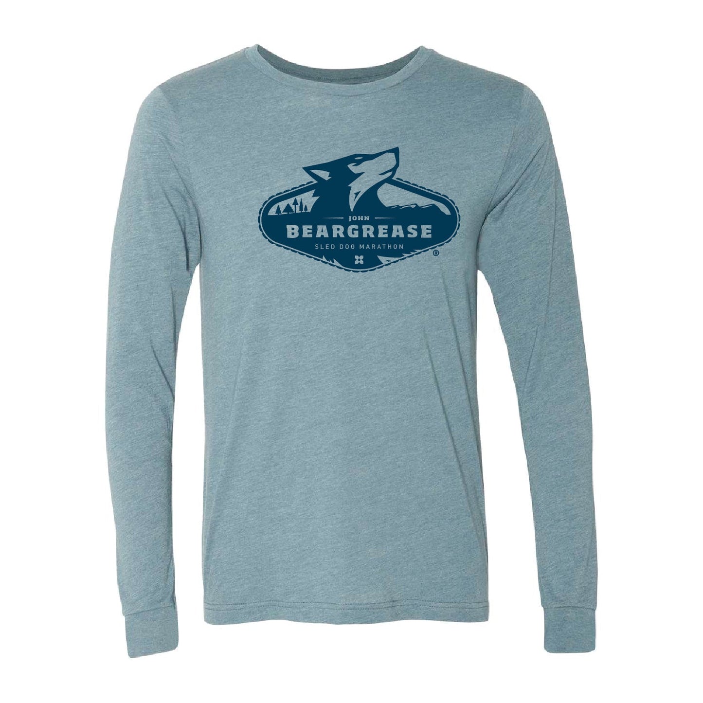 Beargrease Unisex Heather CVC Long Sleeve Tee - DSP On Demand