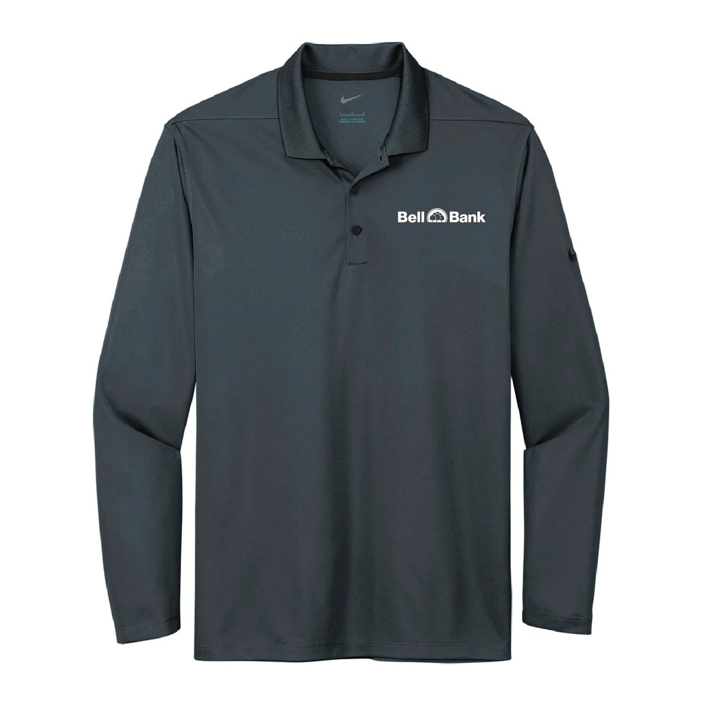 Bell Bank Nike Dri-FIT Micro Pique 2.0 Long Sleeve Polo - DSP On Demand