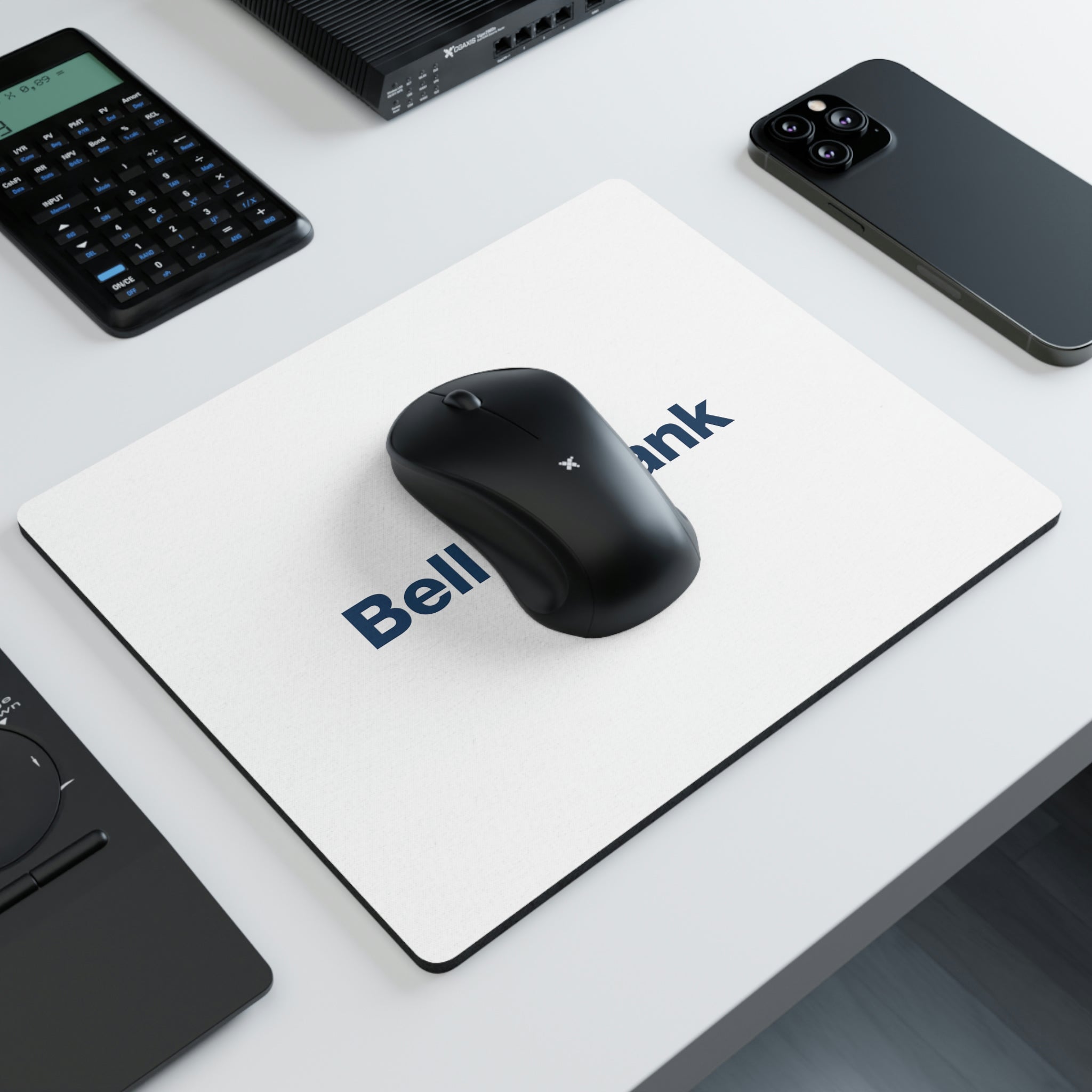 Bell Bank Rectangular Mouse Pad - DSP On Demand