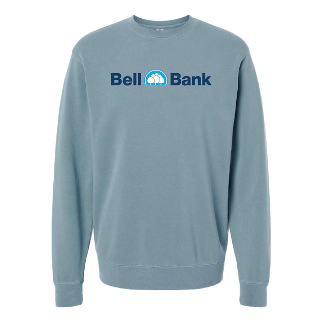 Bell Bank Unisex Midweight Pigment-Dyed Crewneck Sweatshirt - DSP On Demand