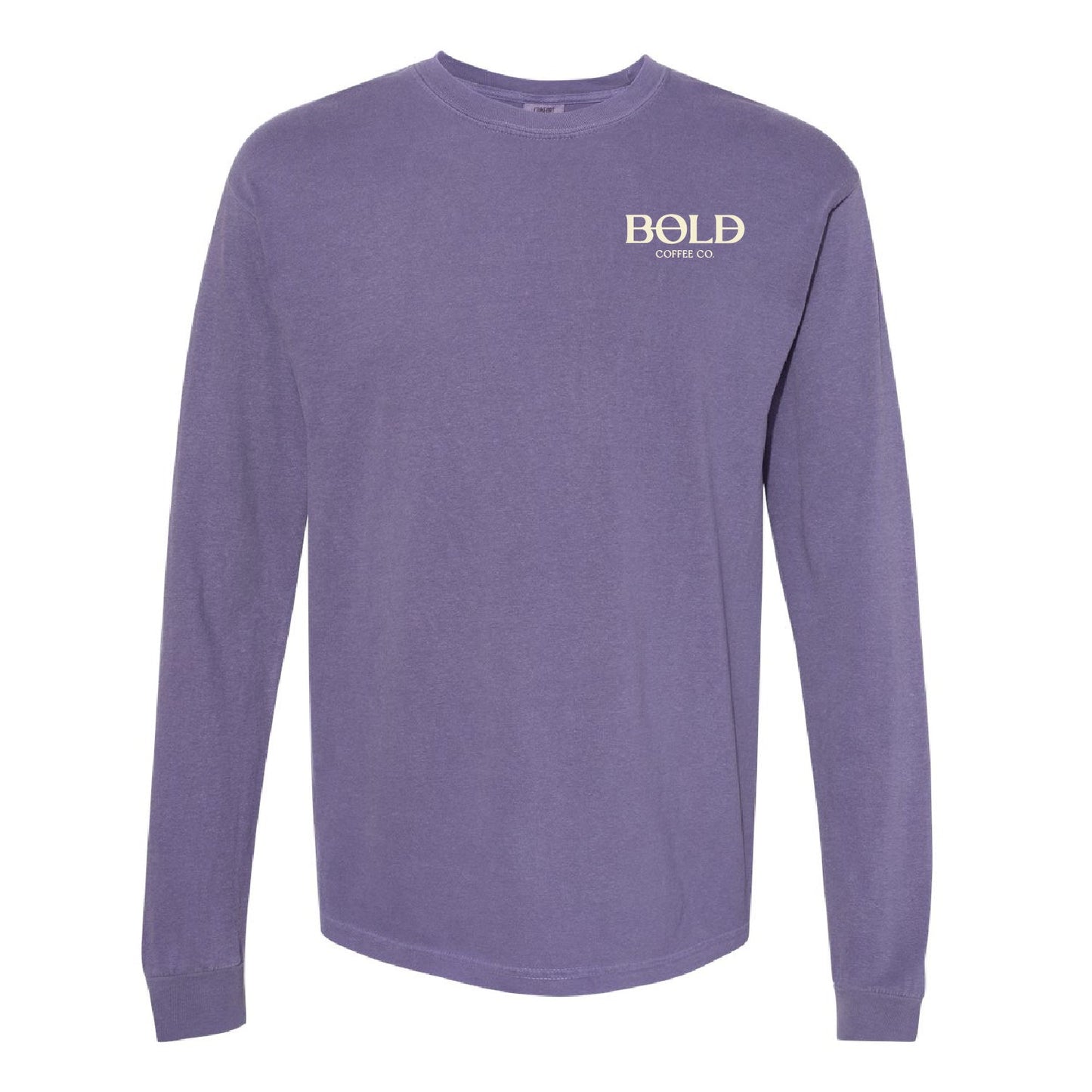 Bold Coffee CO Garment-Dyed Heavyweight Long Sleeve T-Shirt 2 - DSP On Demand