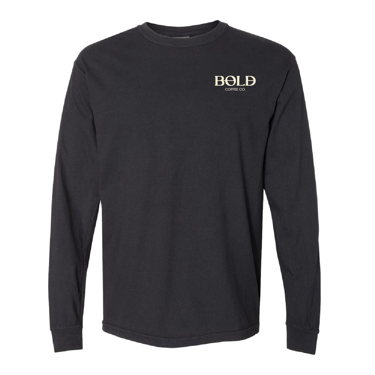 Bold Coffee CO Garment-Dyed Heavyweight Long Sleeve T-Shirt 2 - DSP On Demand