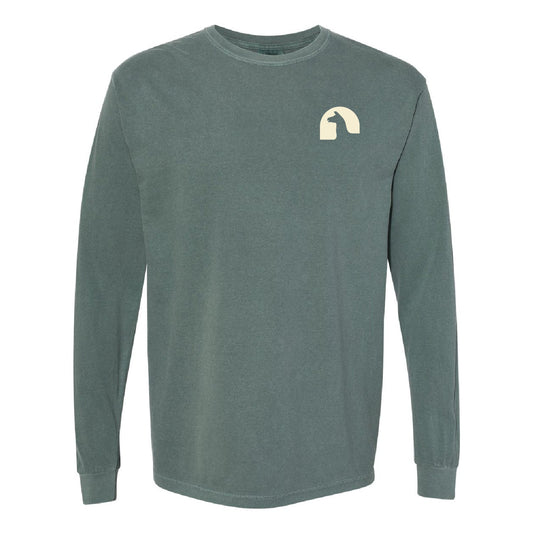 Bold Coffee CO Garment-Dyed Heavyweight Long Sleeve T-Shirt - DSP On Demand