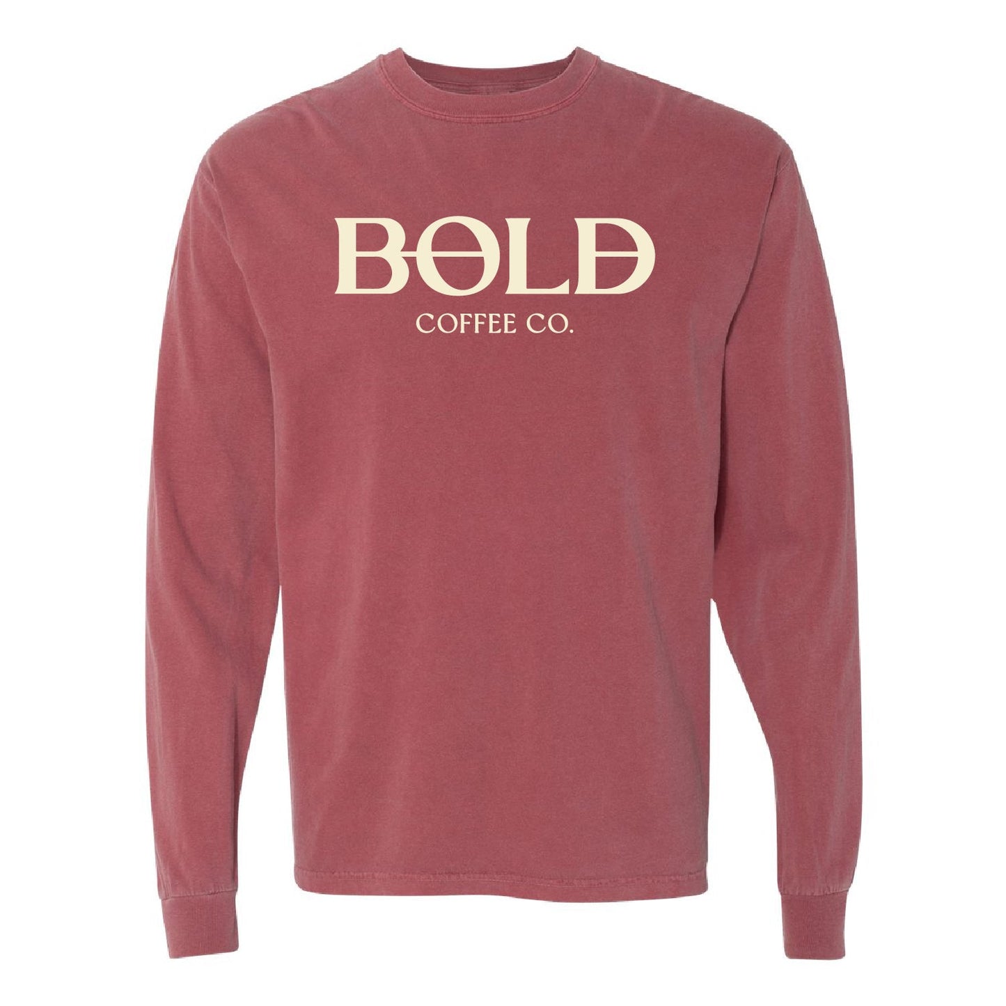 Bold Coffee CO Garment-Dyed Heavyweight Long Sleeve T-Shirt 3 - DSP On Demand