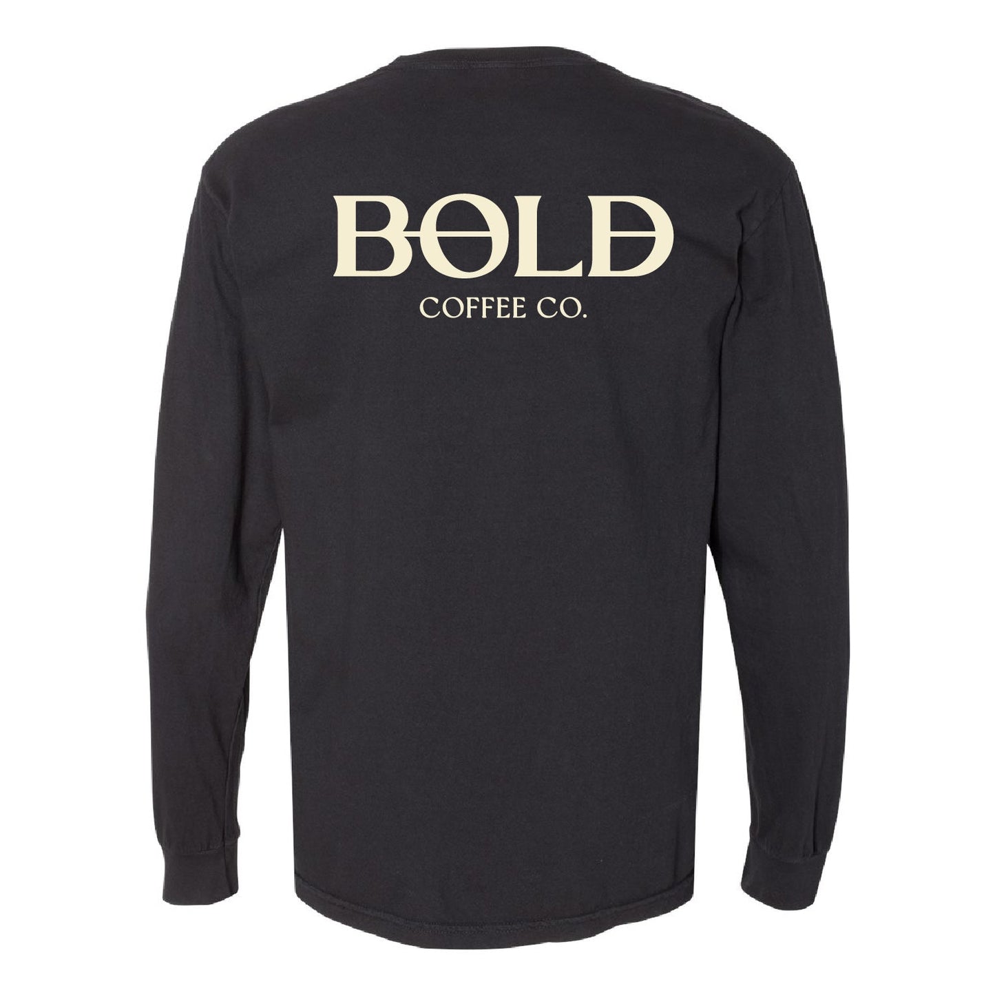 Bold Coffee CO Garment-Dyed Heavyweight Long Sleeve T-Shirt - DSP On Demand