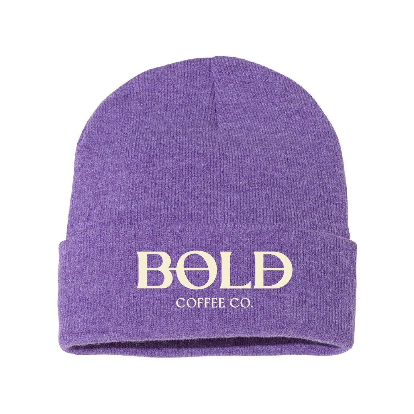 Bold Coffee Co Solid 12" Cuffed Beanie - DSP On Demand