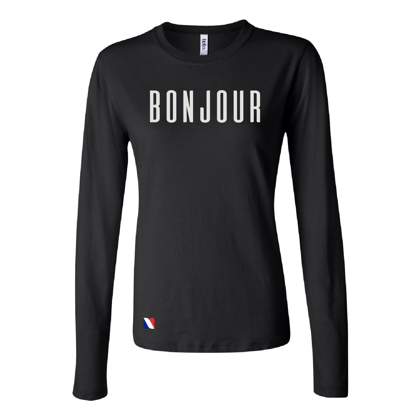 BONJOUR – LADIES LONG SLEEVE TEE - DSP On Demand