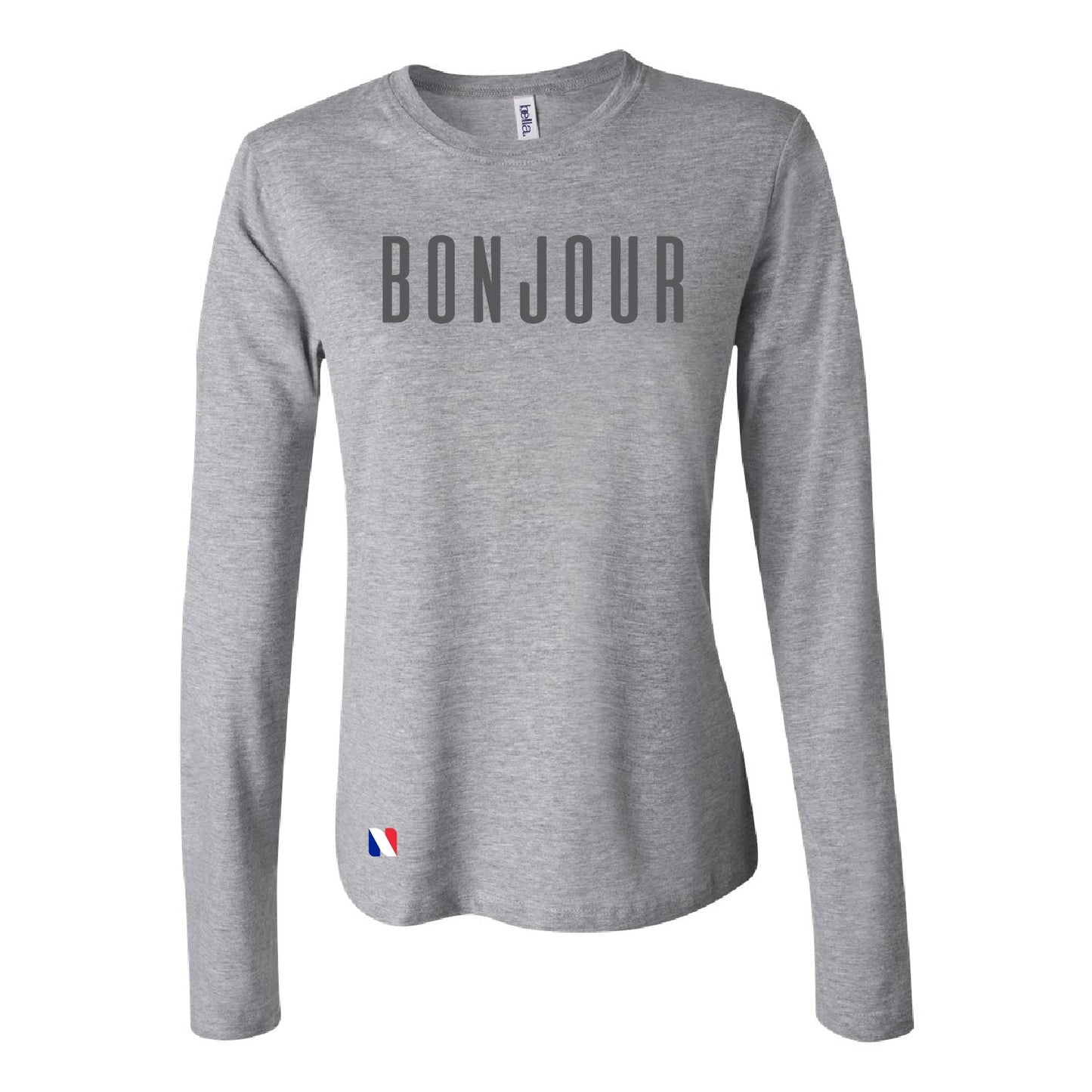 BONJOUR – LADIES LONG SLEEVE TEE - DSP On Demand