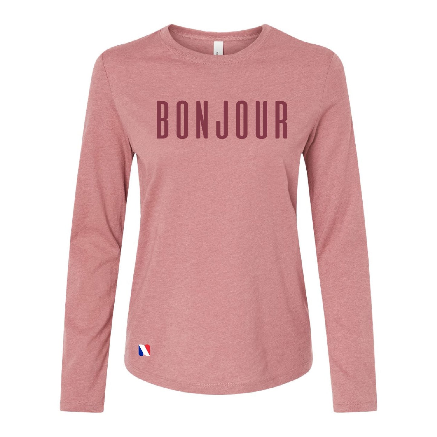 BONJOUR – LADIES LONG SLEEVE TEE - DSP On Demand