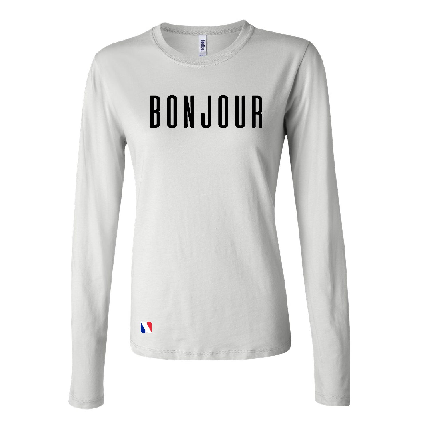 BONJOUR – LADIES LONG SLEEVE TEE - DSP On Demand