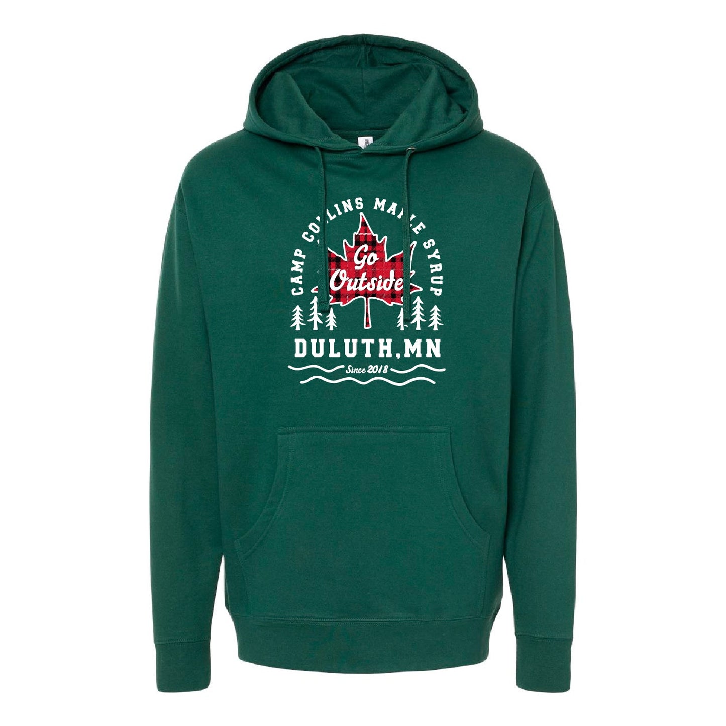 Camp Collins Unisex Midweight Hooded Sweatshirt - DSP On Demand