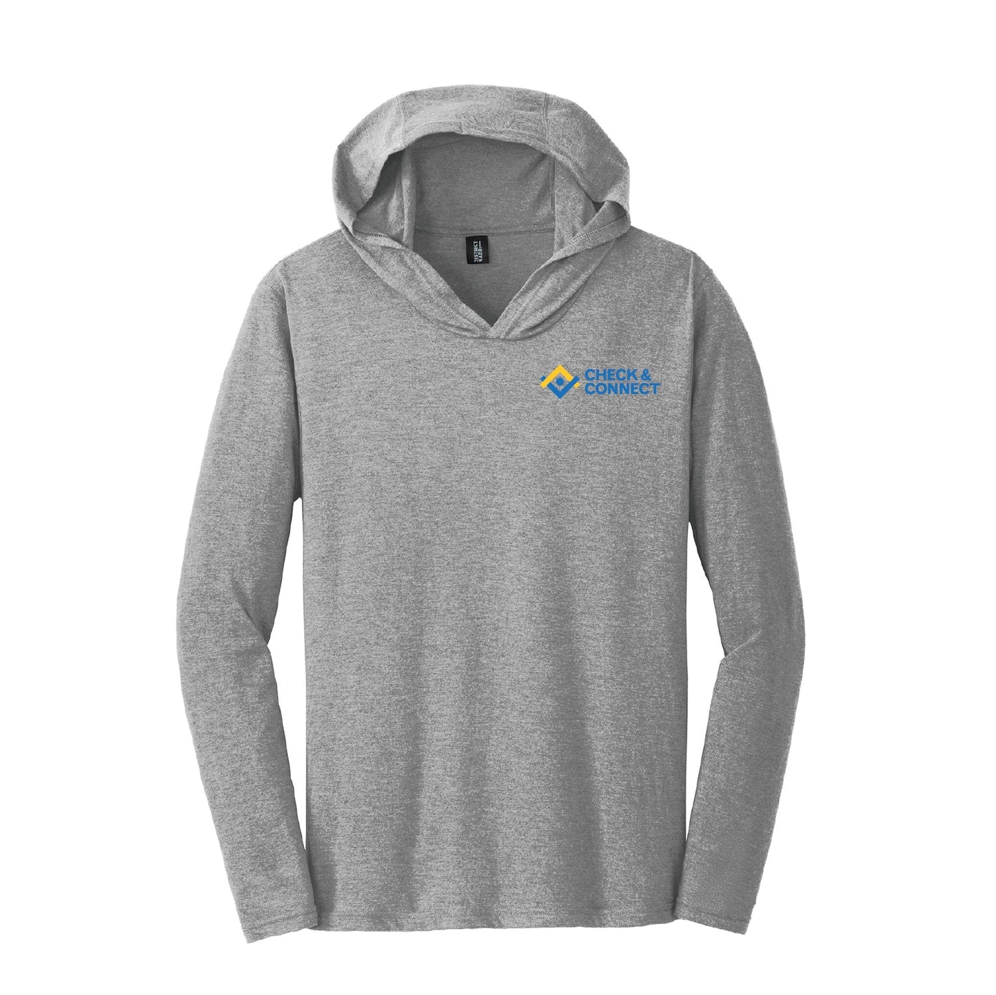 Check and Connect Unisex Long Sleeve Hoodie - DSP On Demand