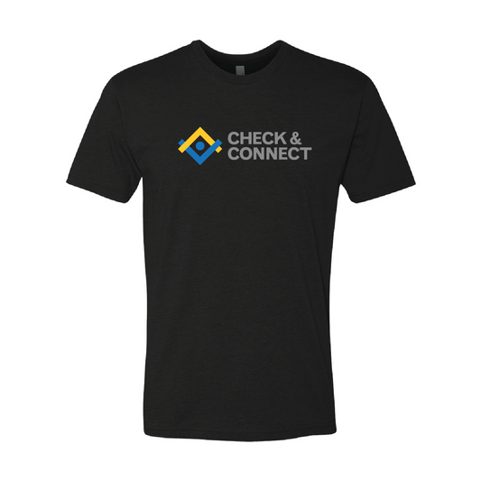 Check and Connect Unisex Short Sleeve Tee - DSP On Demand