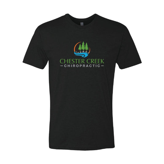 Chester Creek Chiropractic Unisex CVC Short Sleeve Crew - DSP On Demand