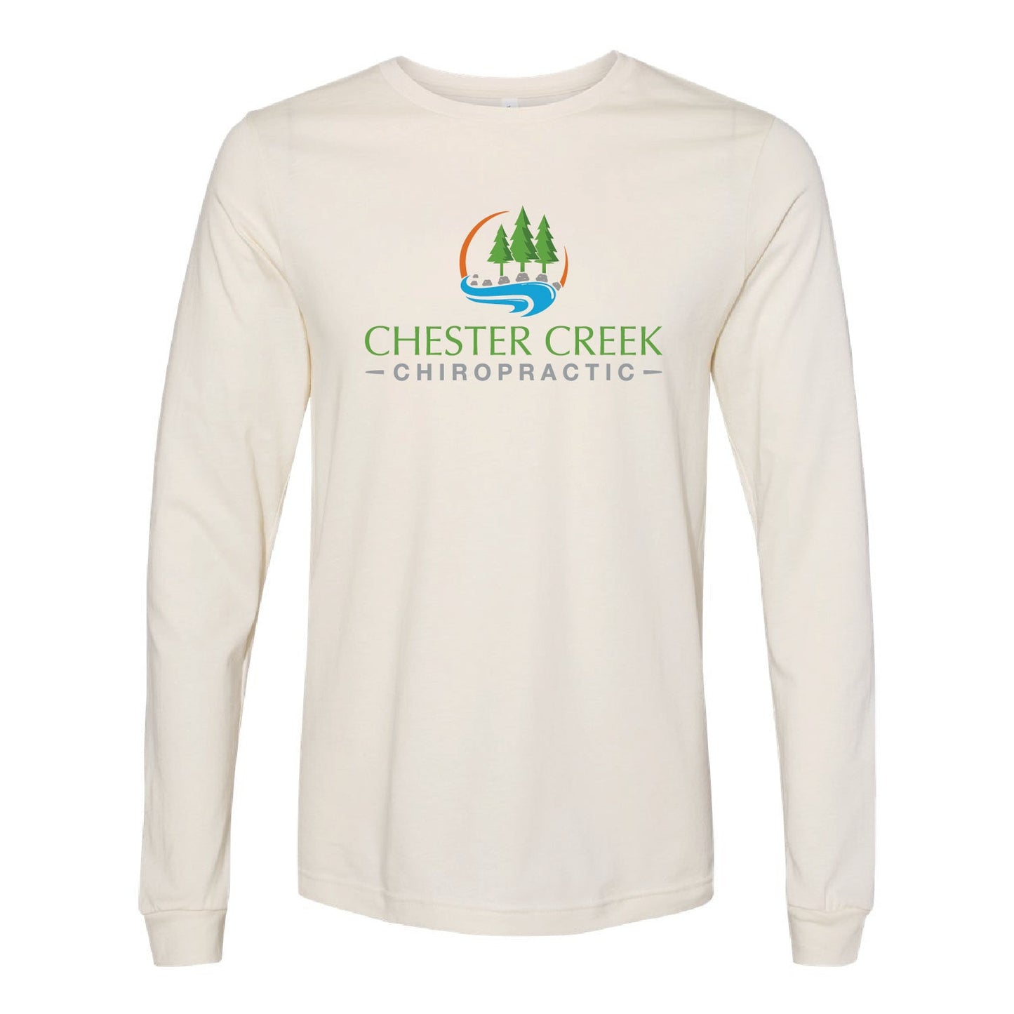 Chester Creek Chiropractic Unisex Jersey Long Sleeve Tee - DSP On Demand