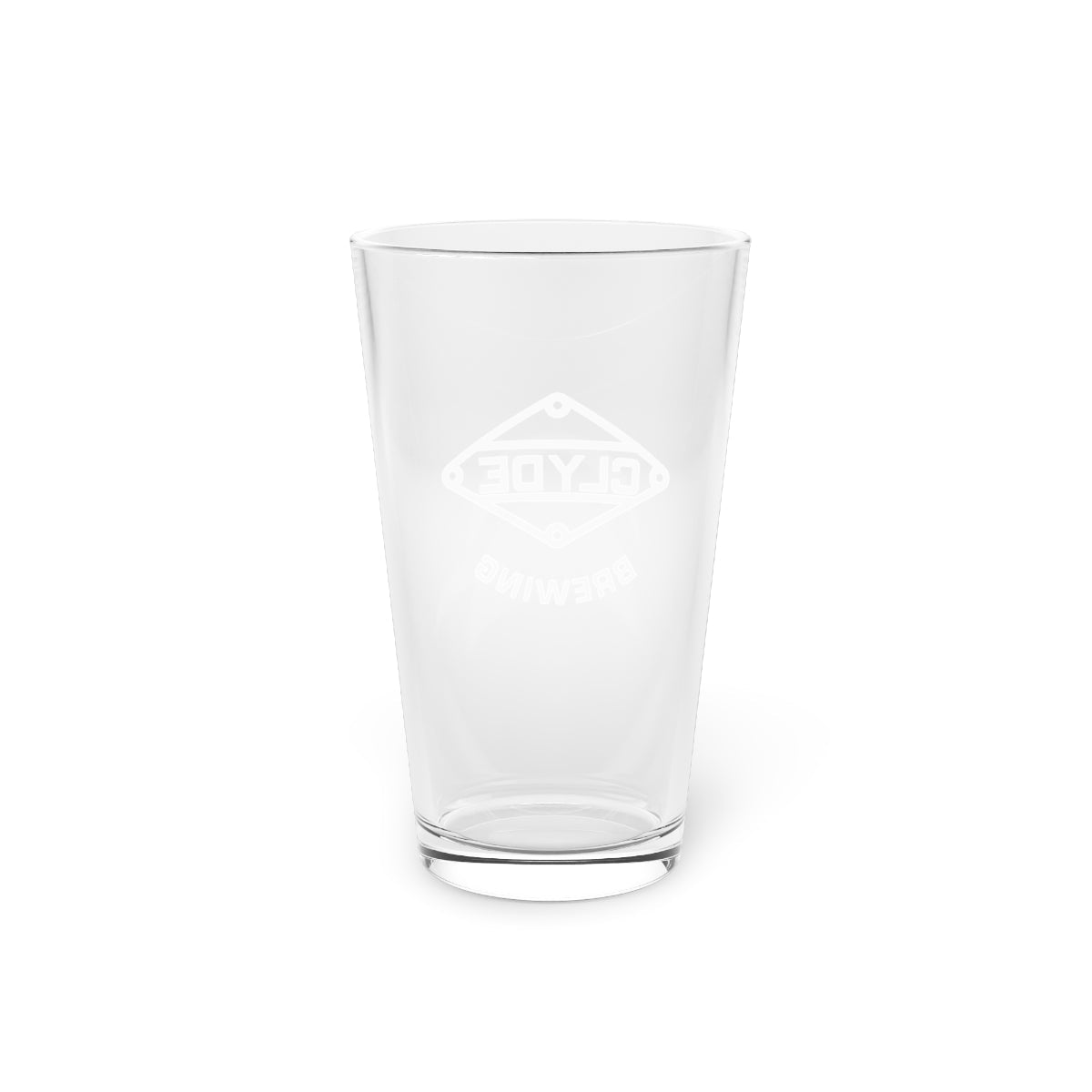 Clyde Pint Glass, 16oz - DSP On Demand