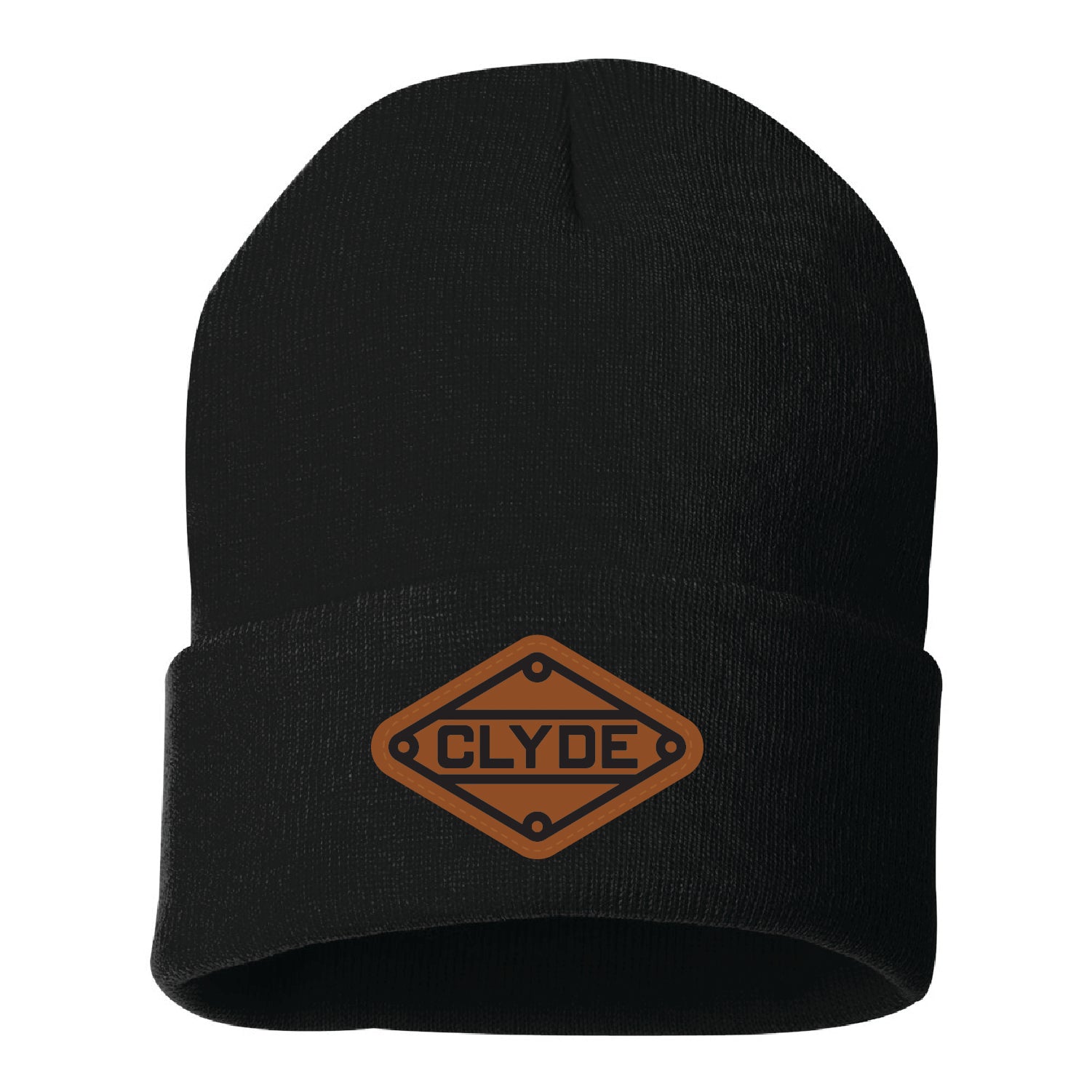 Clyde Solid 12" Cuffed Beanie - DSP On Demand