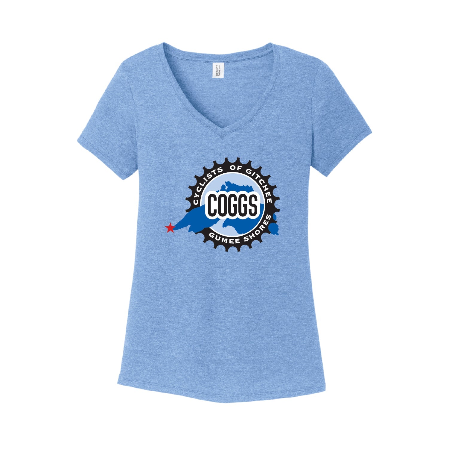 COGGS District ® Women’s Perfect Tri ® V-Neck Tee - DSP On Demand