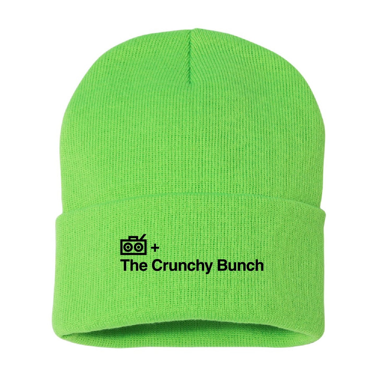 Crunchy Bunch Solid 12" Cuffed Beanie - DSP On Demand