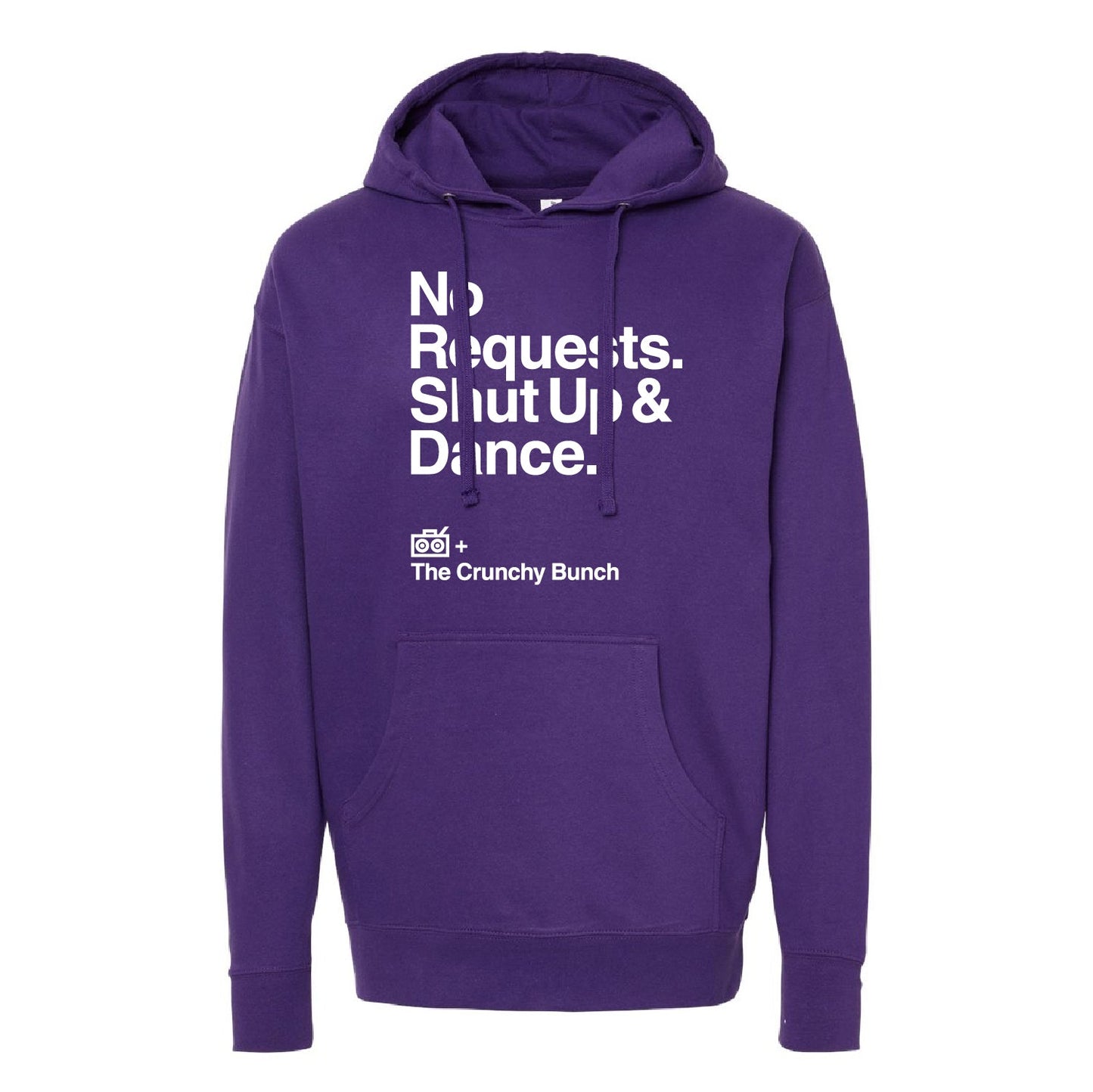 Crunchy Clothing Unisex Midweight Hooded Sweatshirt - DSP On Demand