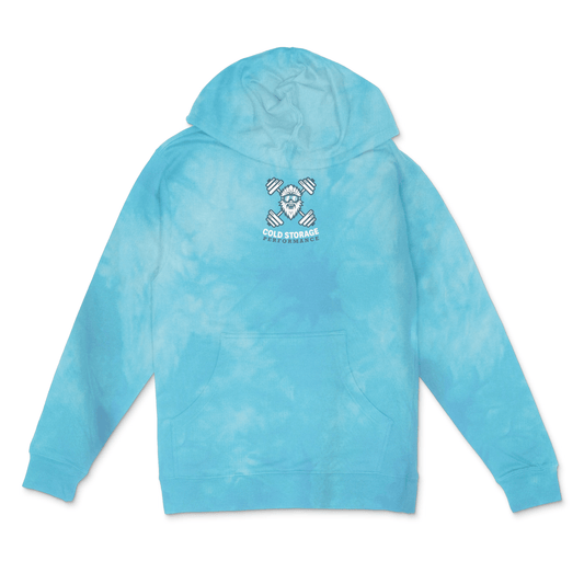 CSP Unisex Midweight Tie-Dyed Hooded Sweatshirt - DSP On Demand