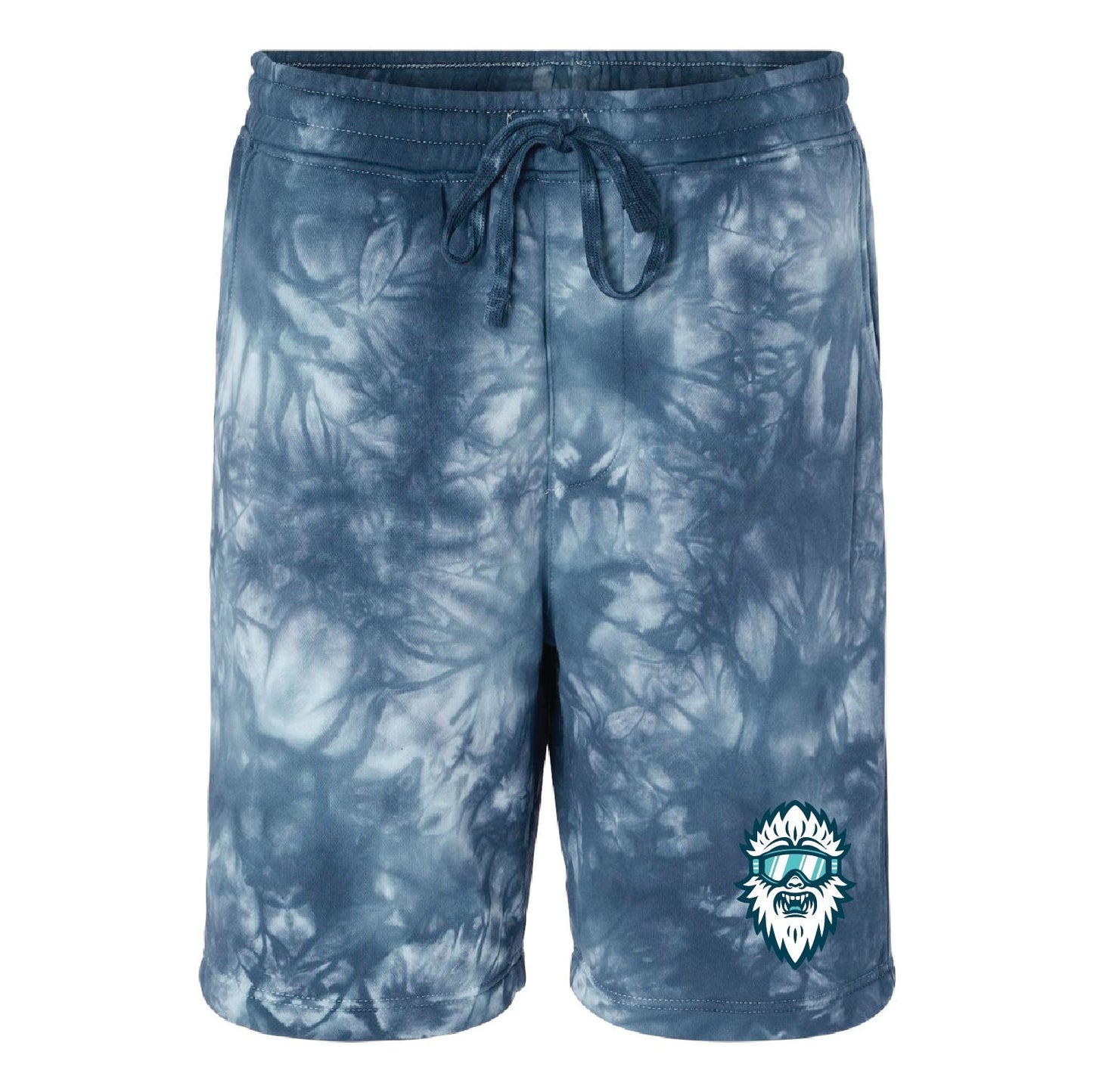 CSP Unisex Tie-Dyed Fleece Shorts - DSP On Demand