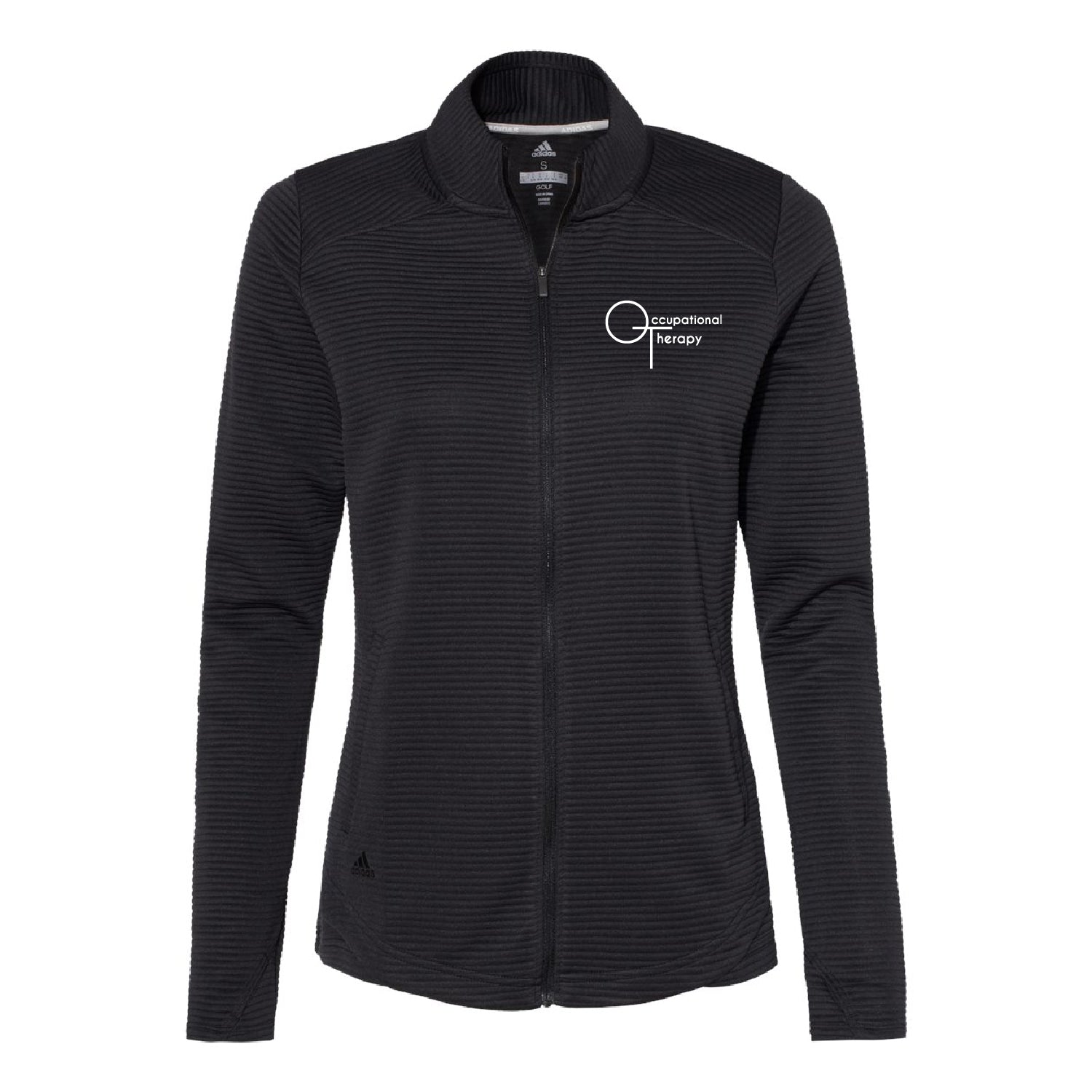 CSS OT Adidas Women's Textured Full-Zip Jacket - DSP On Demand