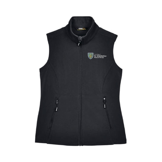 CSS PT Ladies' Cruise Two-Layer Fleece Bonded Soft Shell Vest - DSP On Demand