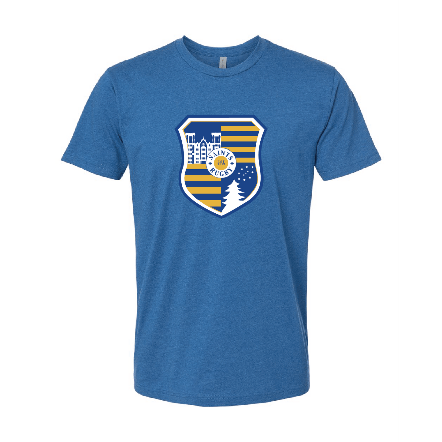 CSS Rugby Unisex CVC Short Sleeve Crew - DSP On Demand