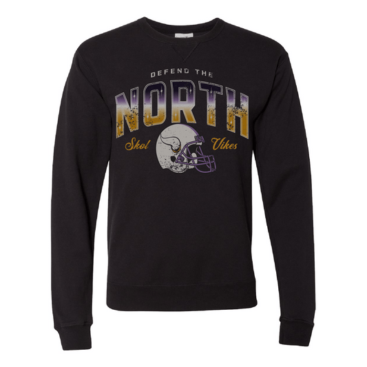 Defend The North Garment-Dyed Crewneck Sweatshirt 1 - DSP On Demand