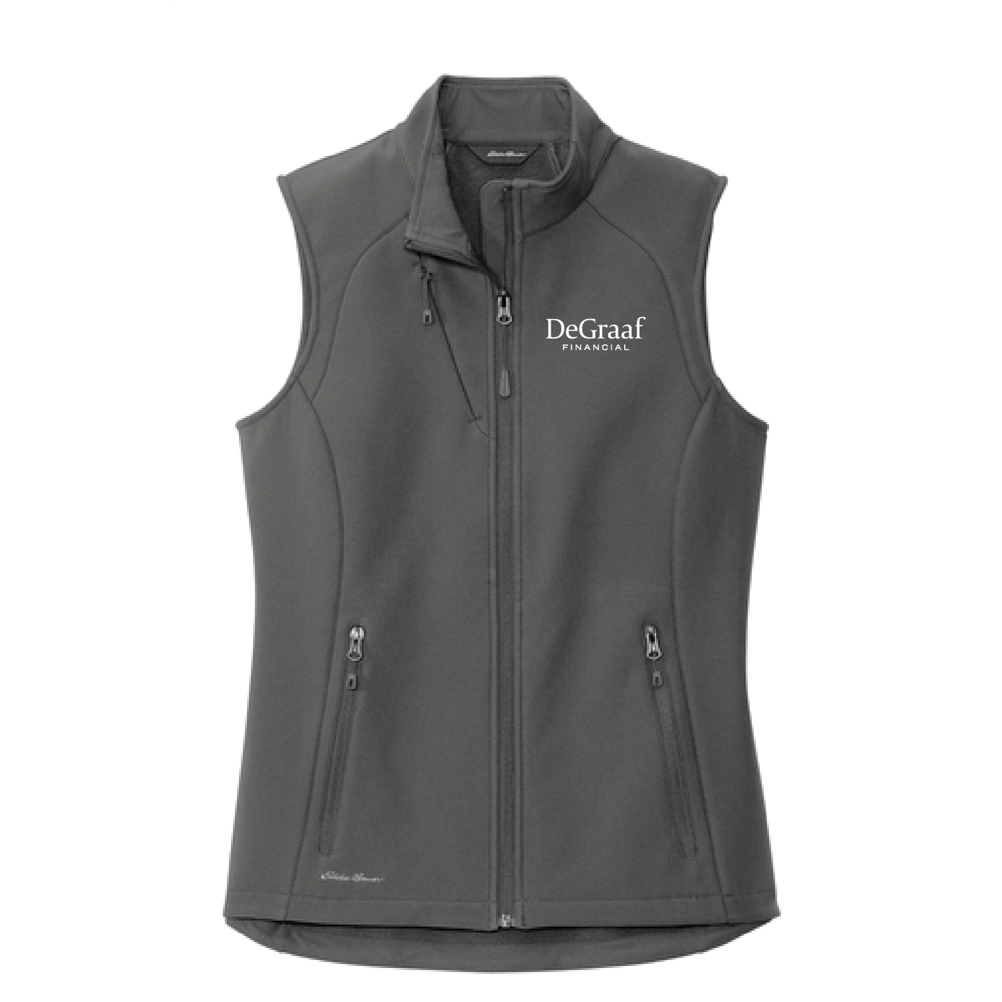 Degraaf Ladies Eddie Bauer® Stretch Soft Shell Vest - DSP On Demand