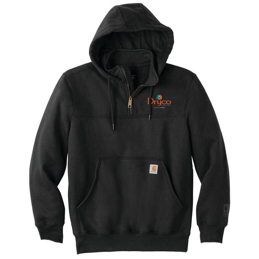 Dryco Carhartt ® Rain Defender ® Paxton Heavyweight Hooded Zip Mock Sweatshirt - DSP On Demand