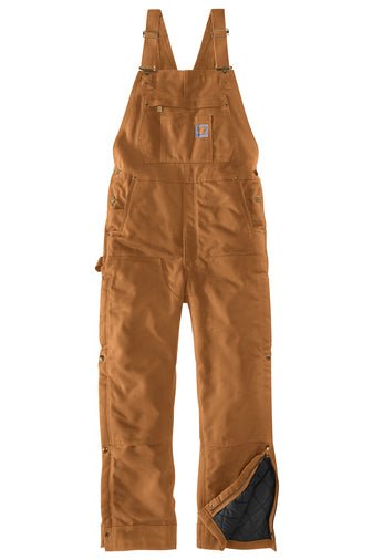 DSP BLANKS Carhartt® Firm Duck Insulated Bib Overalls - DSP On Demand