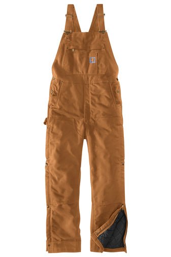 DSP BLANKS Carhartt® Tall Firm Duck Insulated Bib Overalls - DSP On Demand