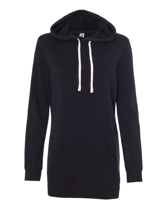 DSP BLANKS Independent Trading Co. - Women’s Special Blend Hooded Sweatshirt Dress - DSP On Demand