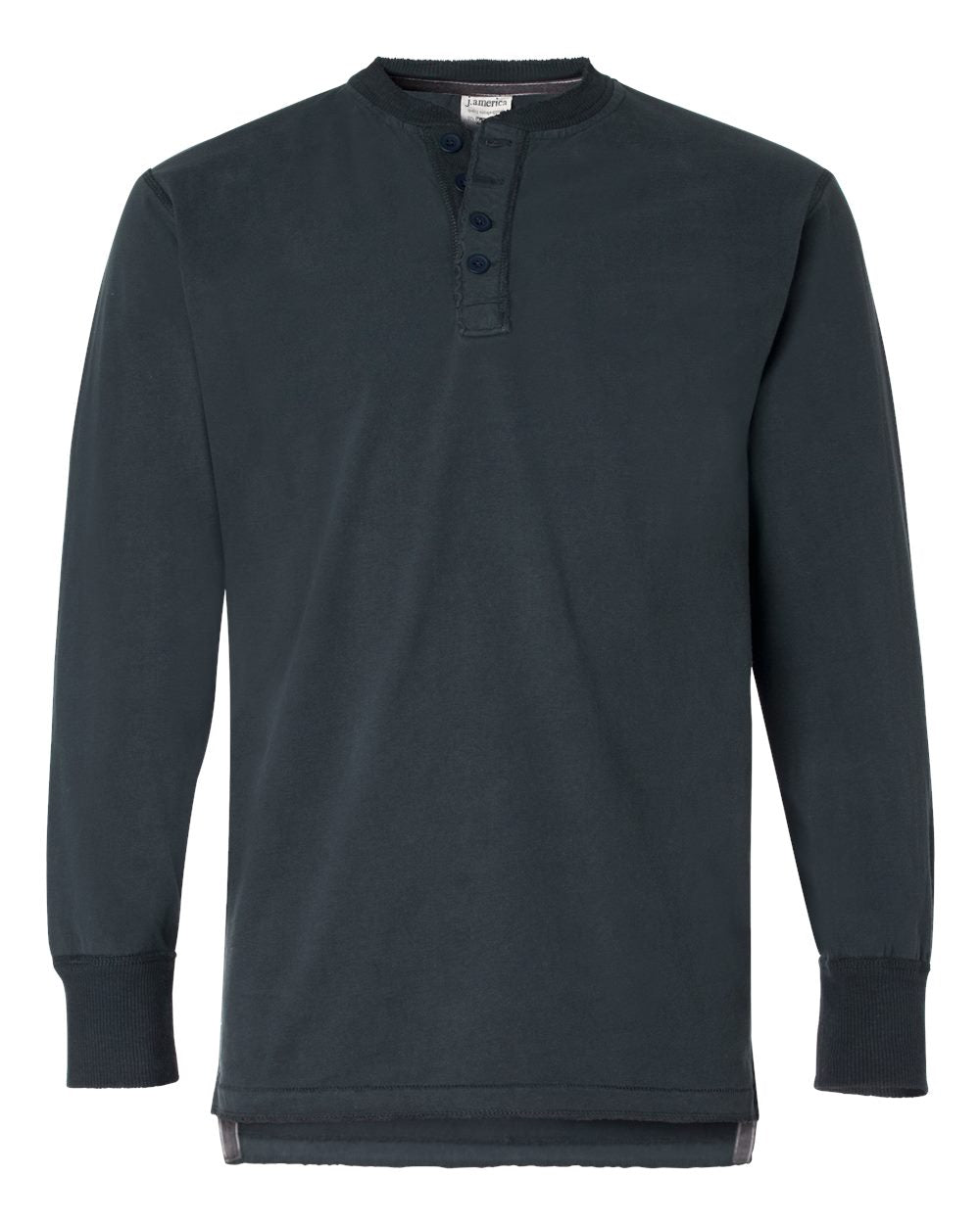 DSP BLANKS J. America - Vintage Brushed Jersey Henley - 8244 - DSP On Demand