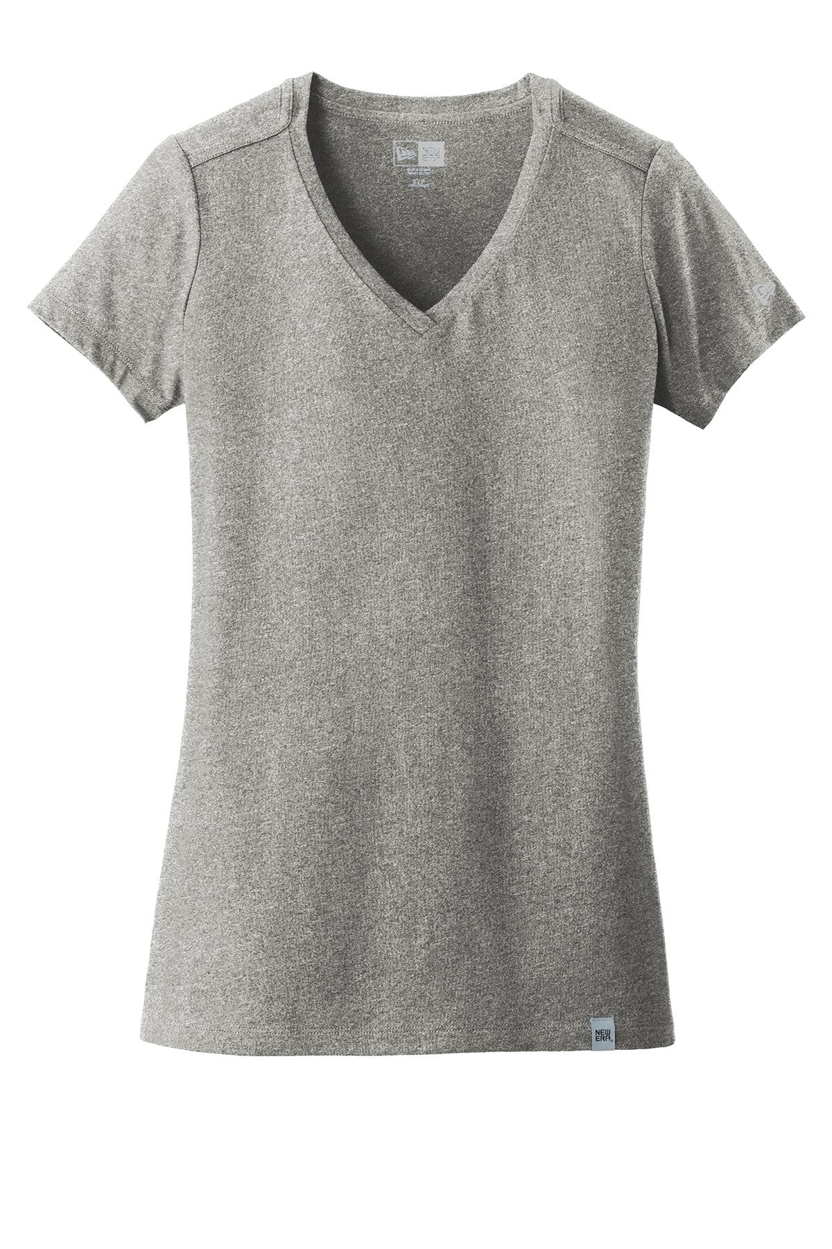 DSP BLANKS New Era® Ladies Heritage Blend V-Neck Tee - DSP On Demand
