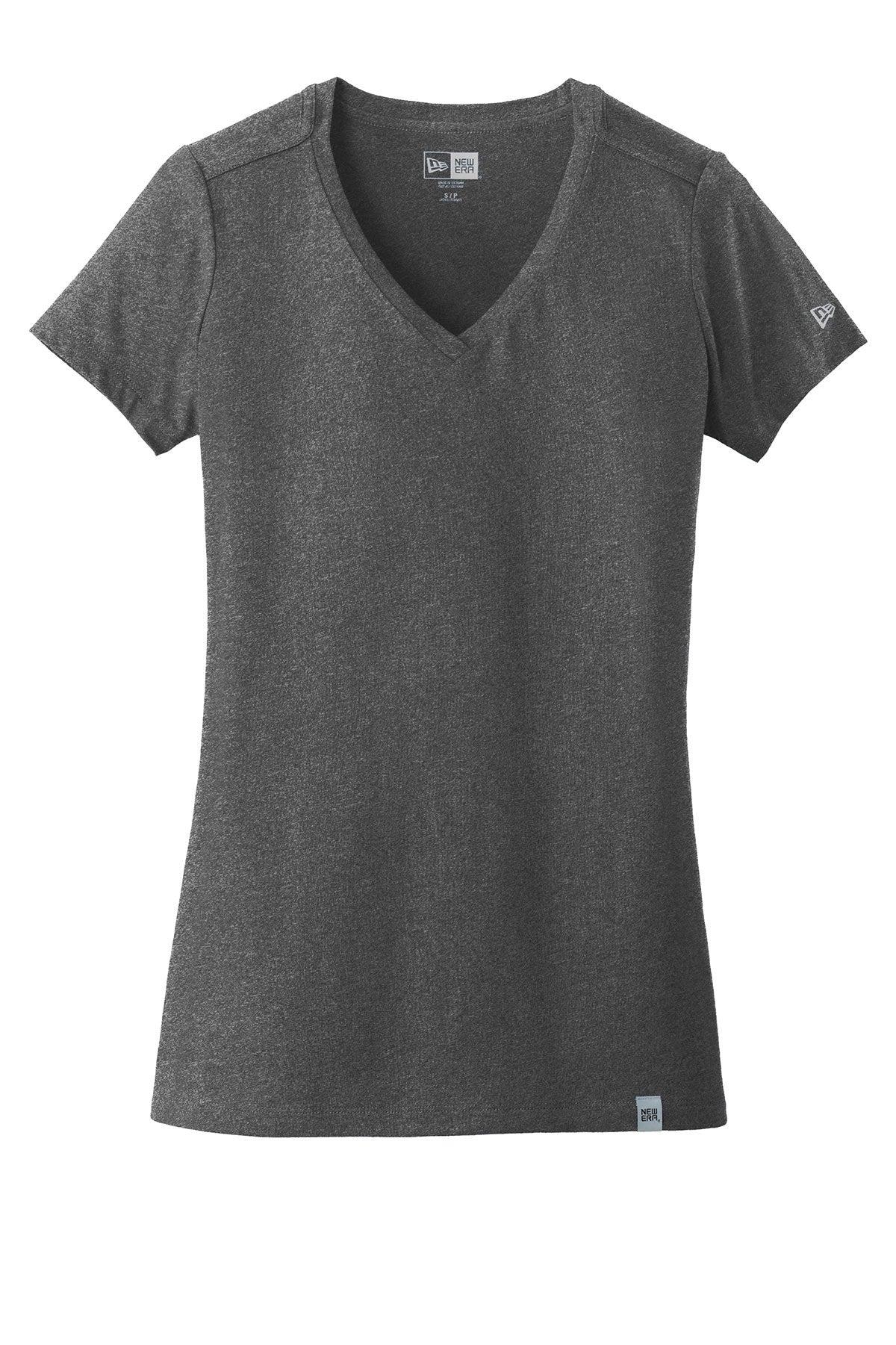 DSP BLANKS New Era® Ladies Heritage Blend V-Neck Tee - DSP On Demand
