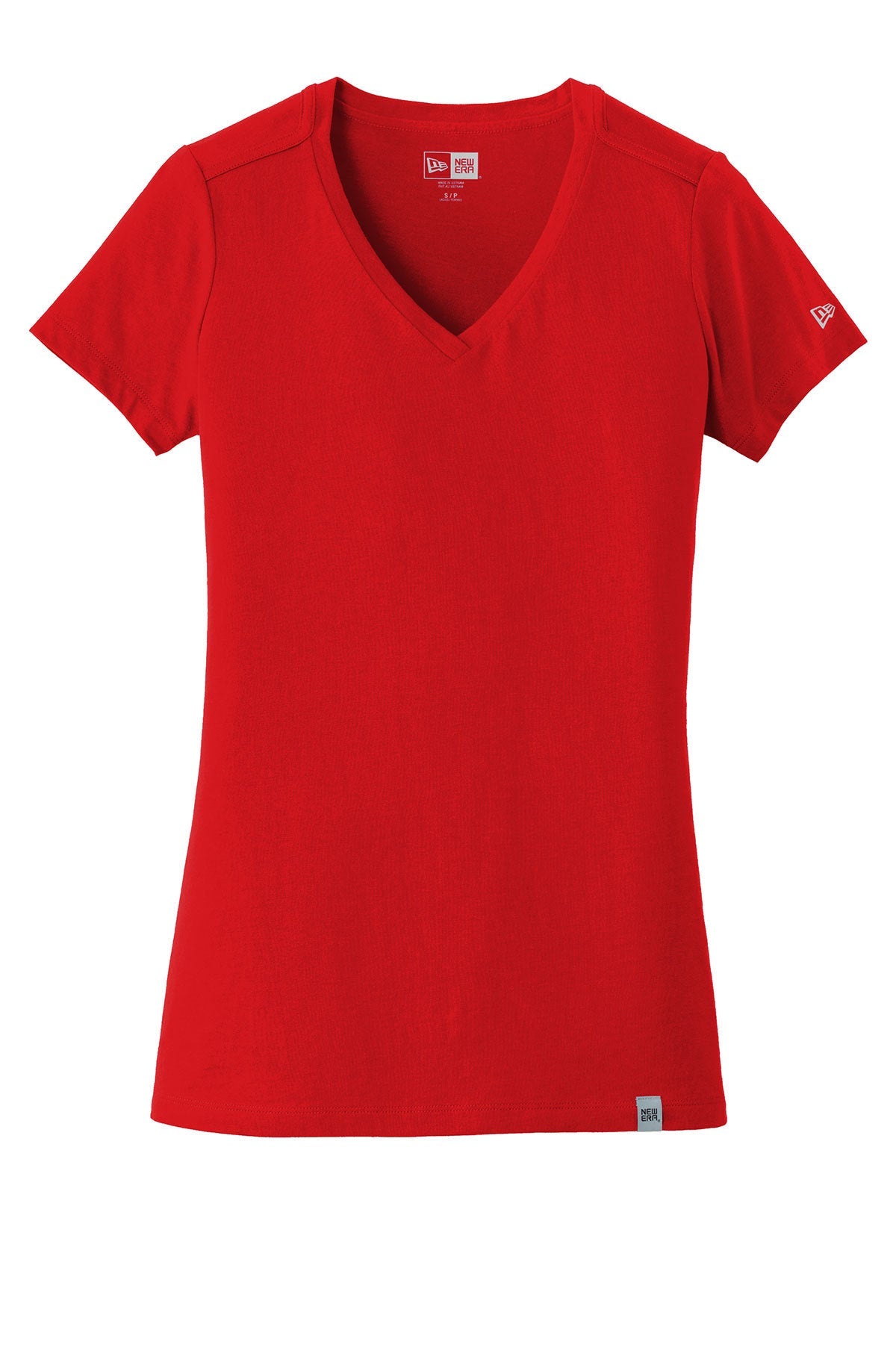 DSP BLANKS New Era® Ladies Heritage Blend V-Neck Tee - DSP On Demand