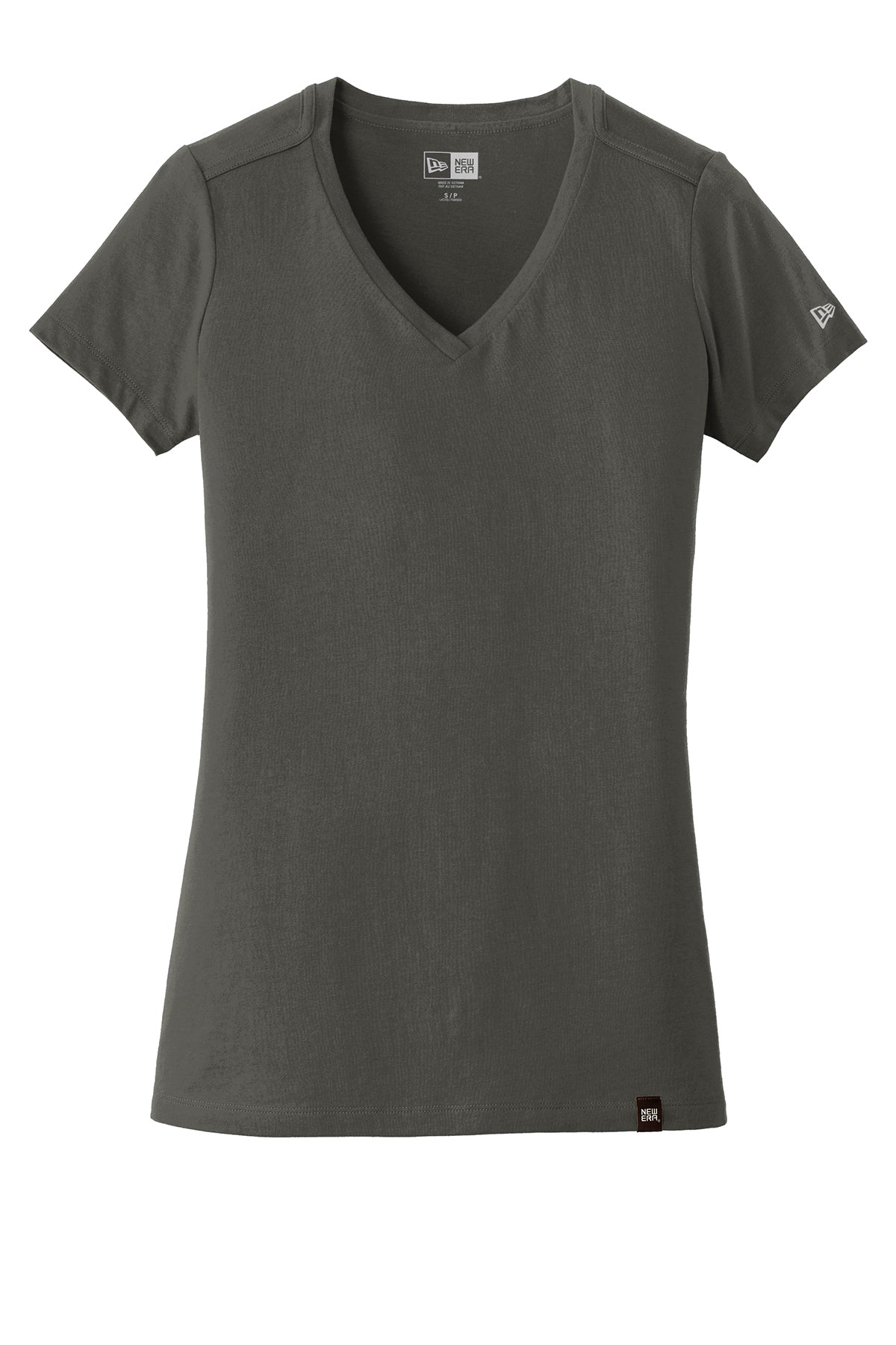 DSP BLANKS New Era® Ladies Heritage Blend V-Neck Tee - DSP On Demand