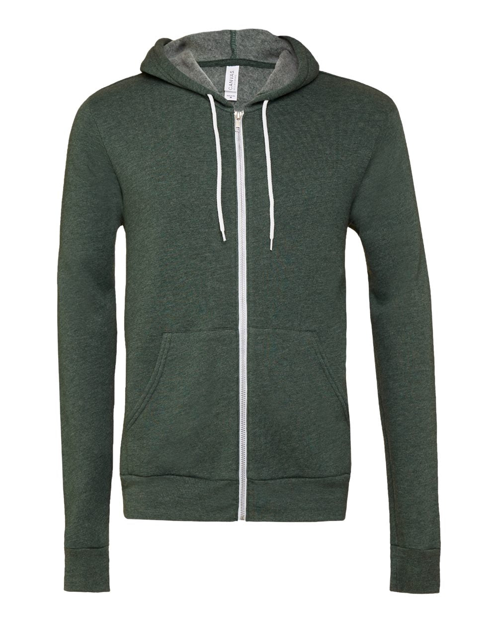 DSP BLANKS Sponge Fleece Full-Zip Hoodie - DSP On Demand