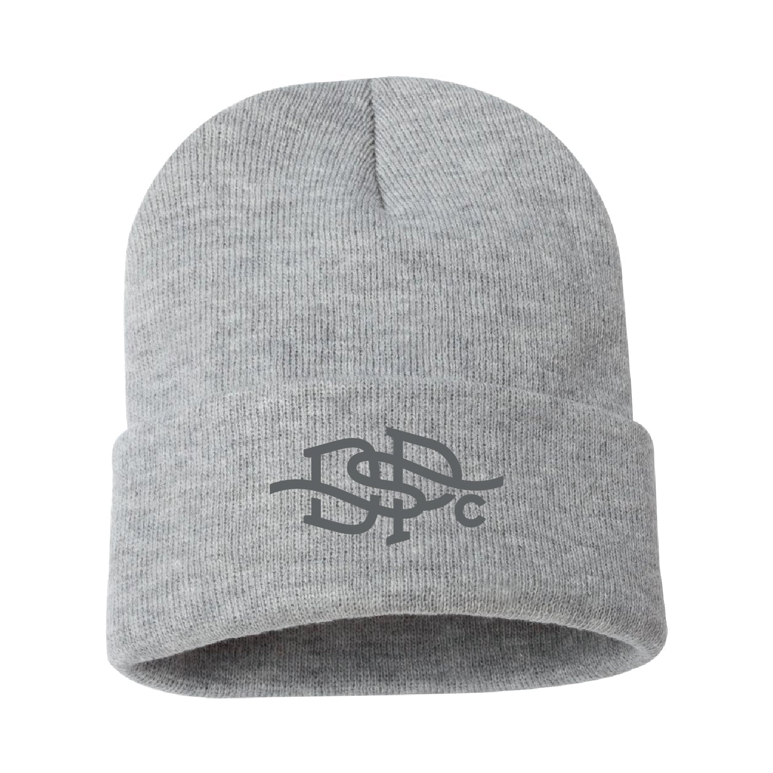 DSP Company Solid 12" Cuffed Beanie - DSP On Demand