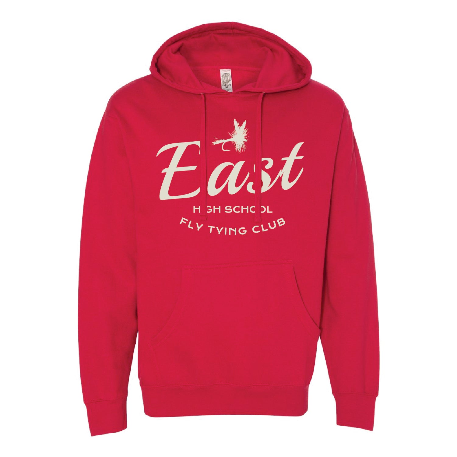 Duluth East Fly-tying Club Unisex Midweight Hooded Sweatshirt - DSP On Demand